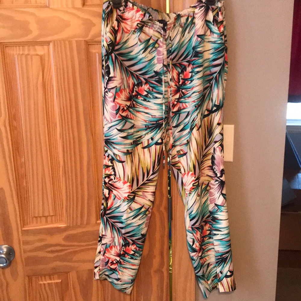 Jungle print pant